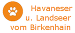 Havaneser und Landseer vom Birkenhain